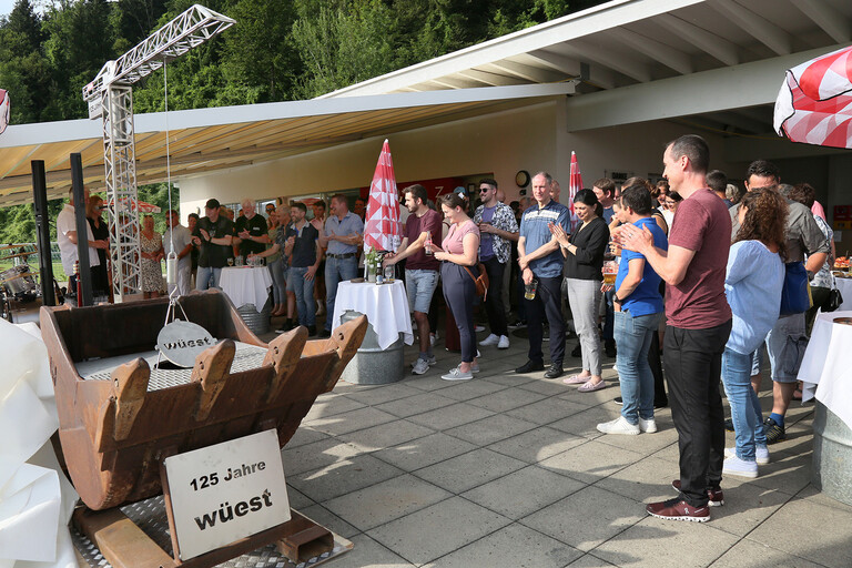 Das 125-jährige Firmen-Jubiläum der Wüest haben wir mit unseren Mitarbeitenden und Begleitung gefeiert.