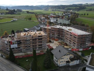 WÜB Vorstatt in Nebikon - Die letzte Decke ist erstellt