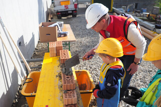 Spannender Baustellenbesuch