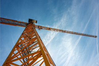 Kranführer bei Wüest AG - ein Beruf mit tollem Ausblick