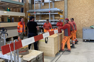 Arbeitssicherheit an oberster Stelle