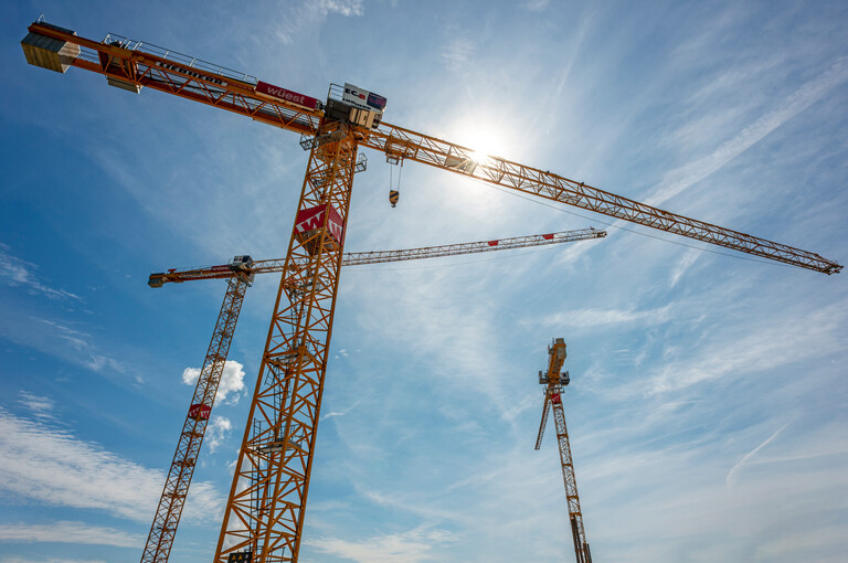 Bauen - Baugeräte Kran 2