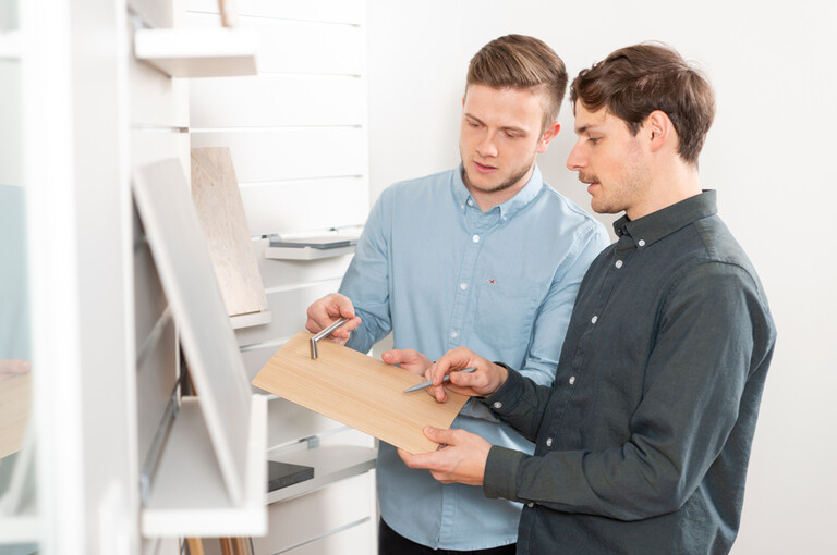 Planen - Besprechung-Materialisierung