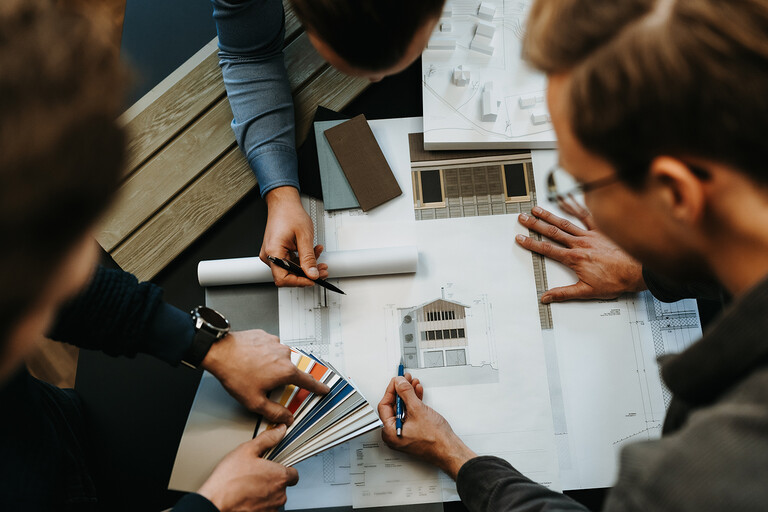 Von Architektur über Planung bis Baumanagement: Wir planen für Sie.