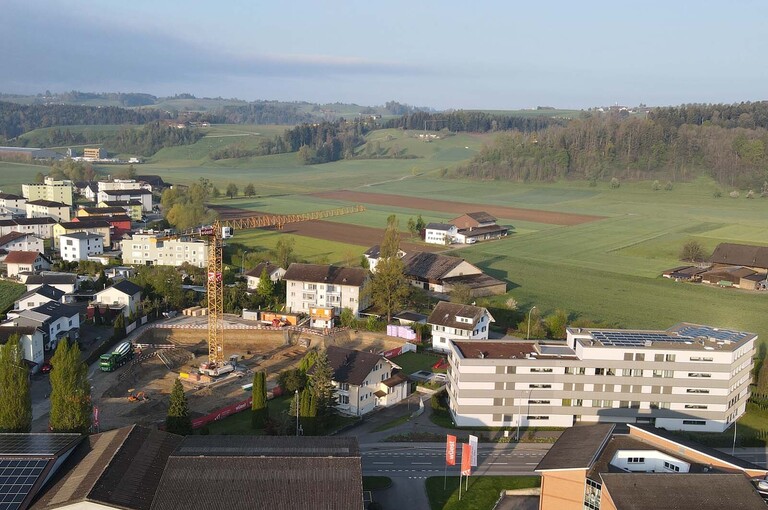 Wohnueberbauung Vorstatt Nebikon Baustart3