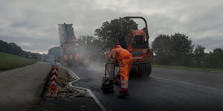 Einbau Deckbelag Kantonsstrasse Buttisholz-Ruswil