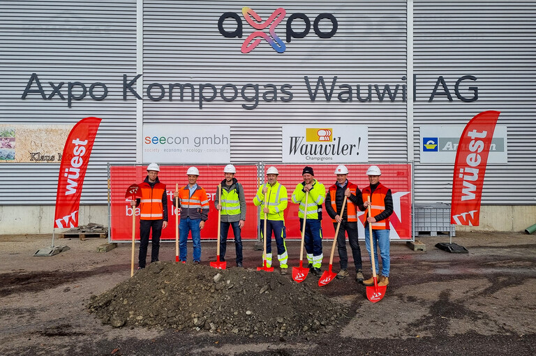 Spatenstich Axpo Wauwil