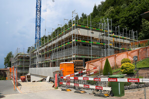 Wikon im Bau Juli 01
