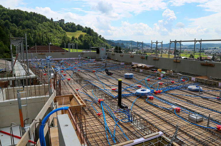 Wikon im Bau Juli 02