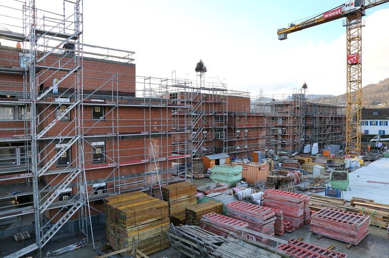 Winznau Huttlerpark Rohbau 4