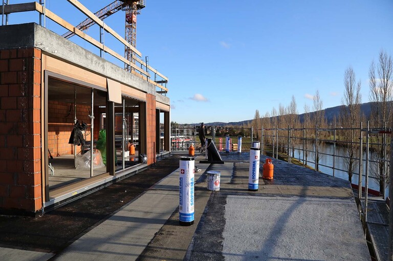 Winznau Huttlerpark Rohbau 5